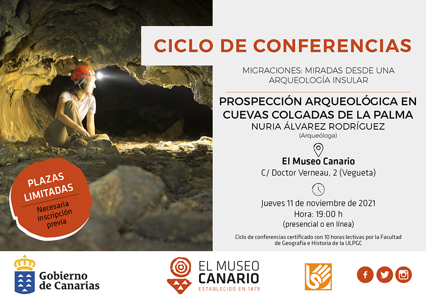 Tarjeta Ciclo de conferencias día 11 de noviembre